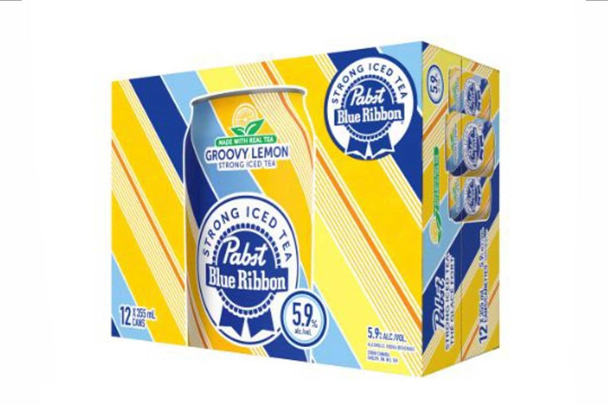 Pabst Strong Vodka Iced Tea (12 x 355 ml)
