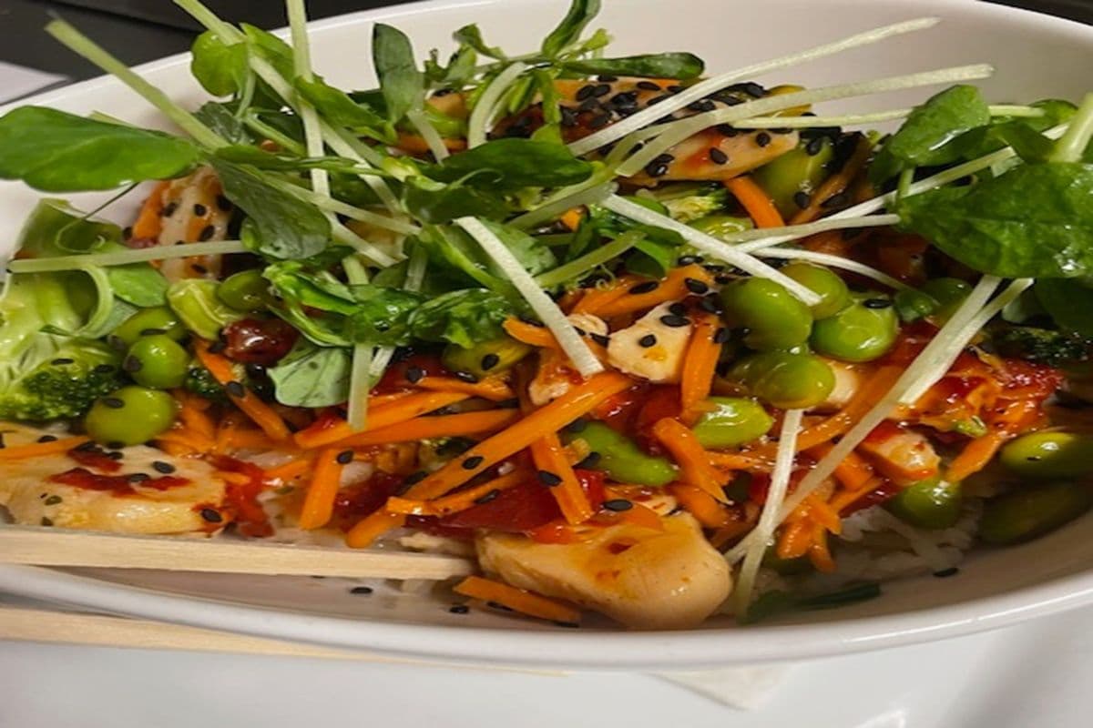 Thai Chicken Rice Bowl