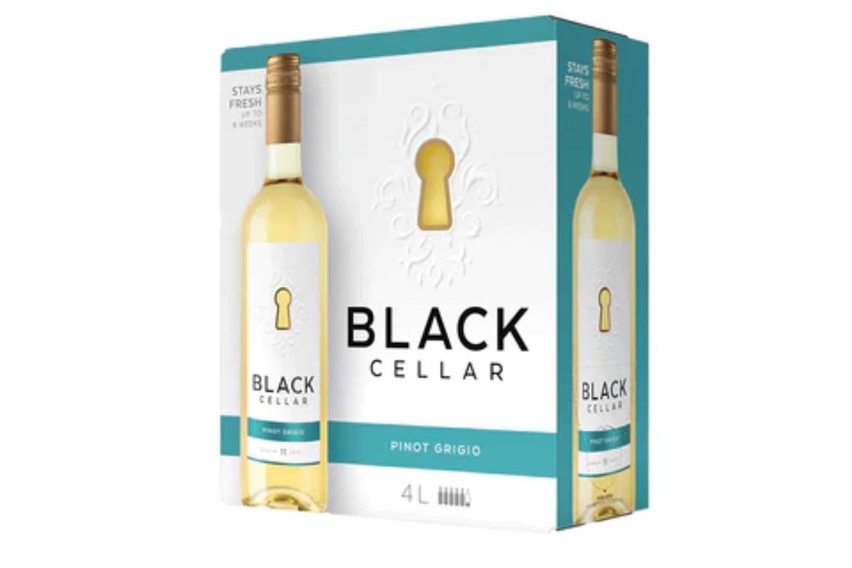 BLACK CELLAR PINOT GRIGIO 4L CASK (1 x 4LCASK)