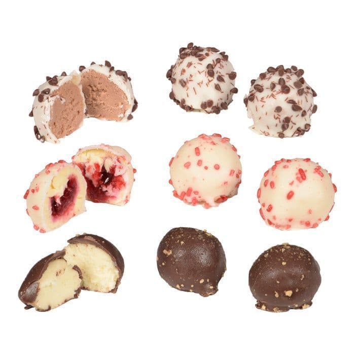 6 boulettes de Gateau Fromage et framboises