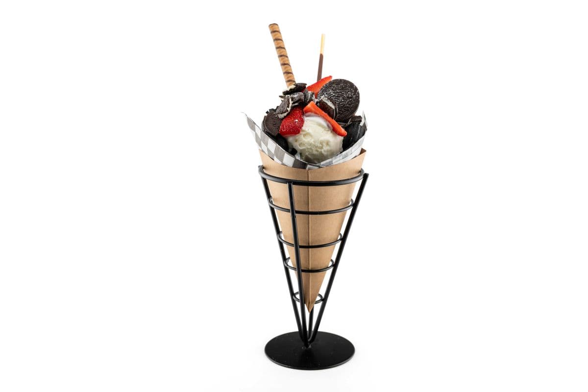 Cone Egg Bubble Waffle