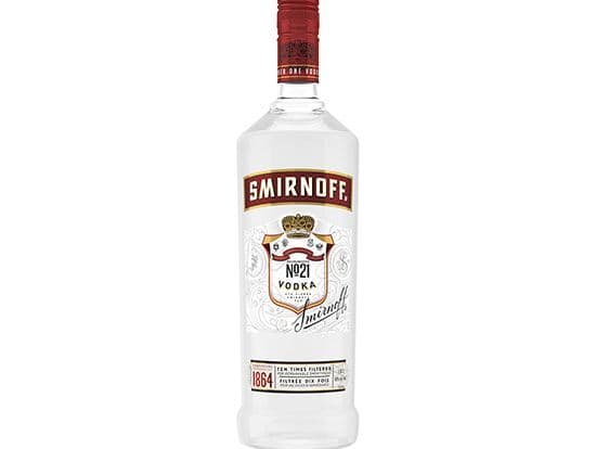 Smirnoff, 1.14L vodka (40.0% ABV)