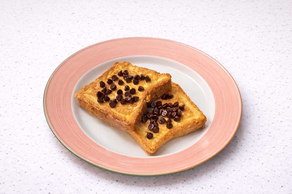TWO CHOCOLATE CHIP FRENCH TOAST