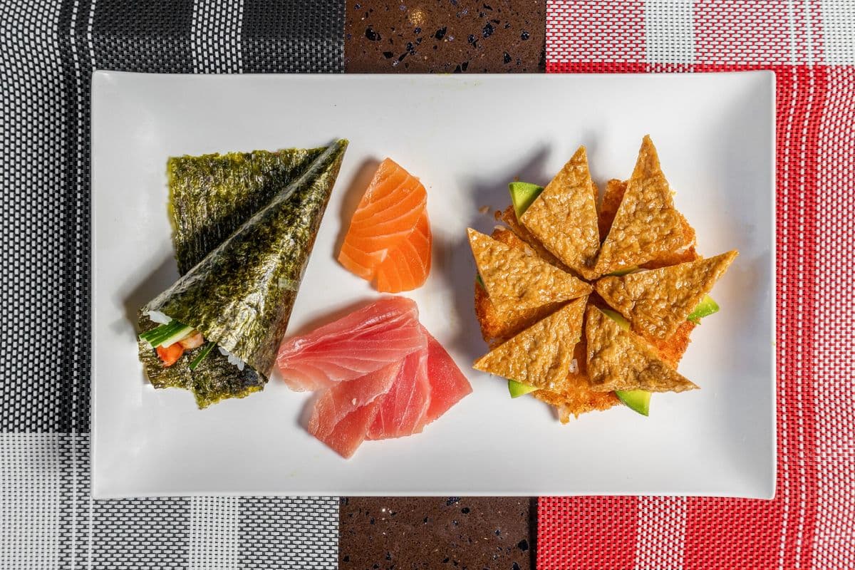 156. Vegetable Sushi Pizza