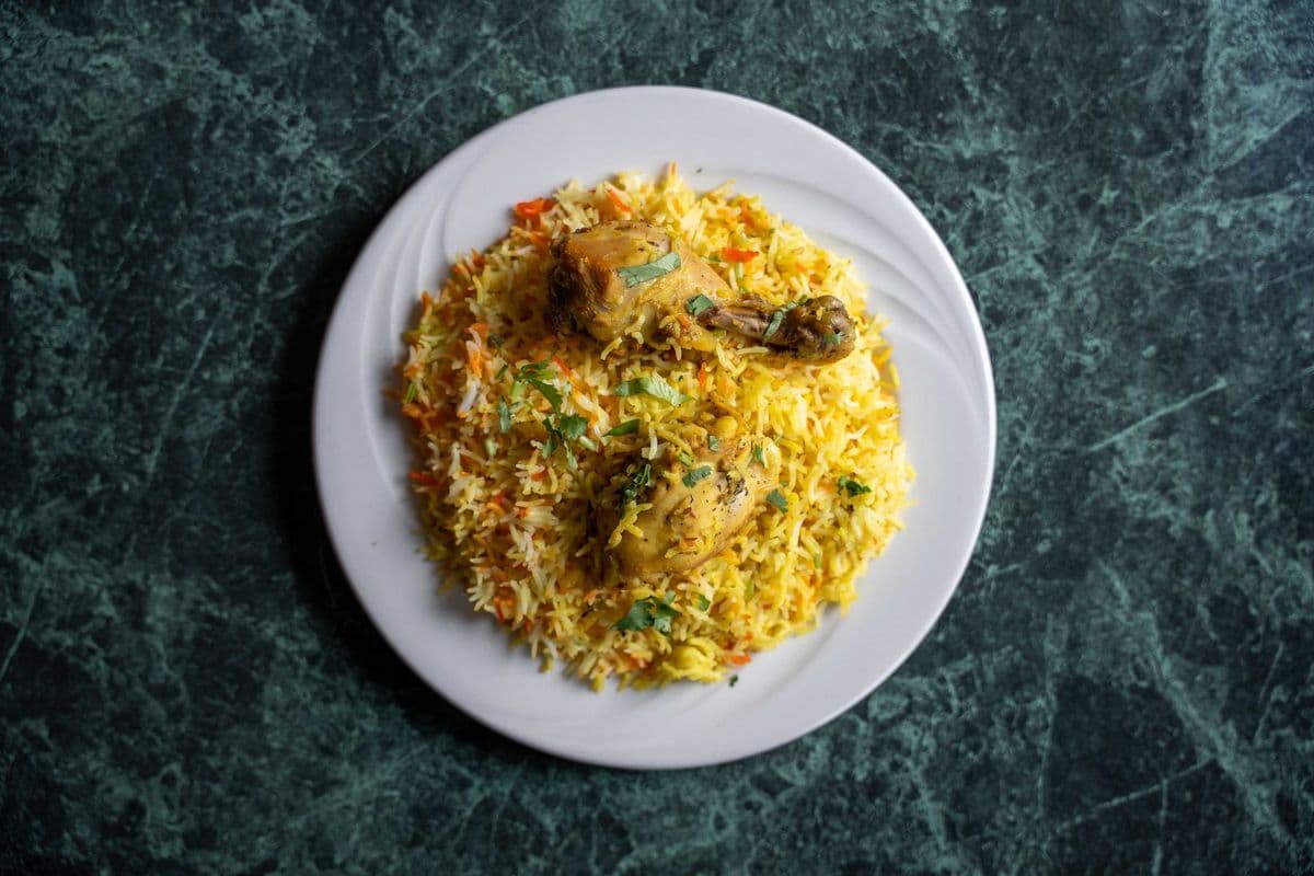 Riz Biryani Au Poulet / Chicken Biryani