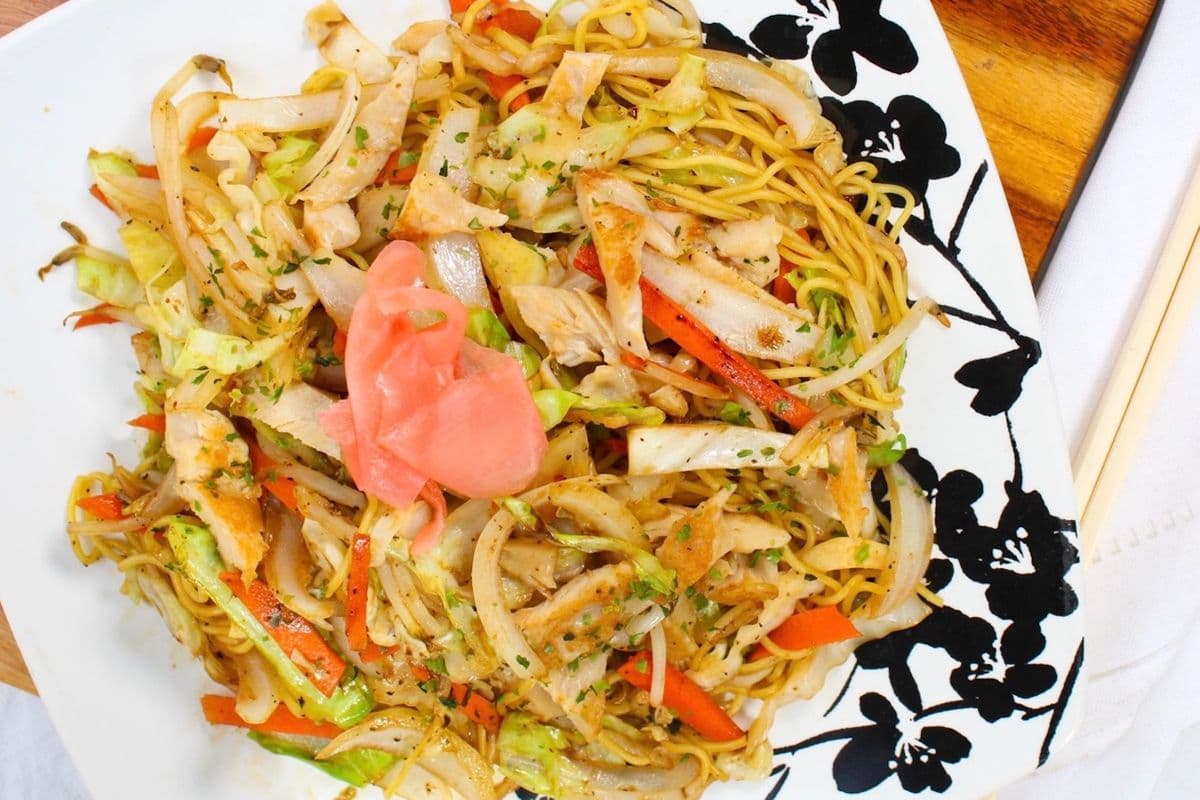 Chicken Yaki Soba