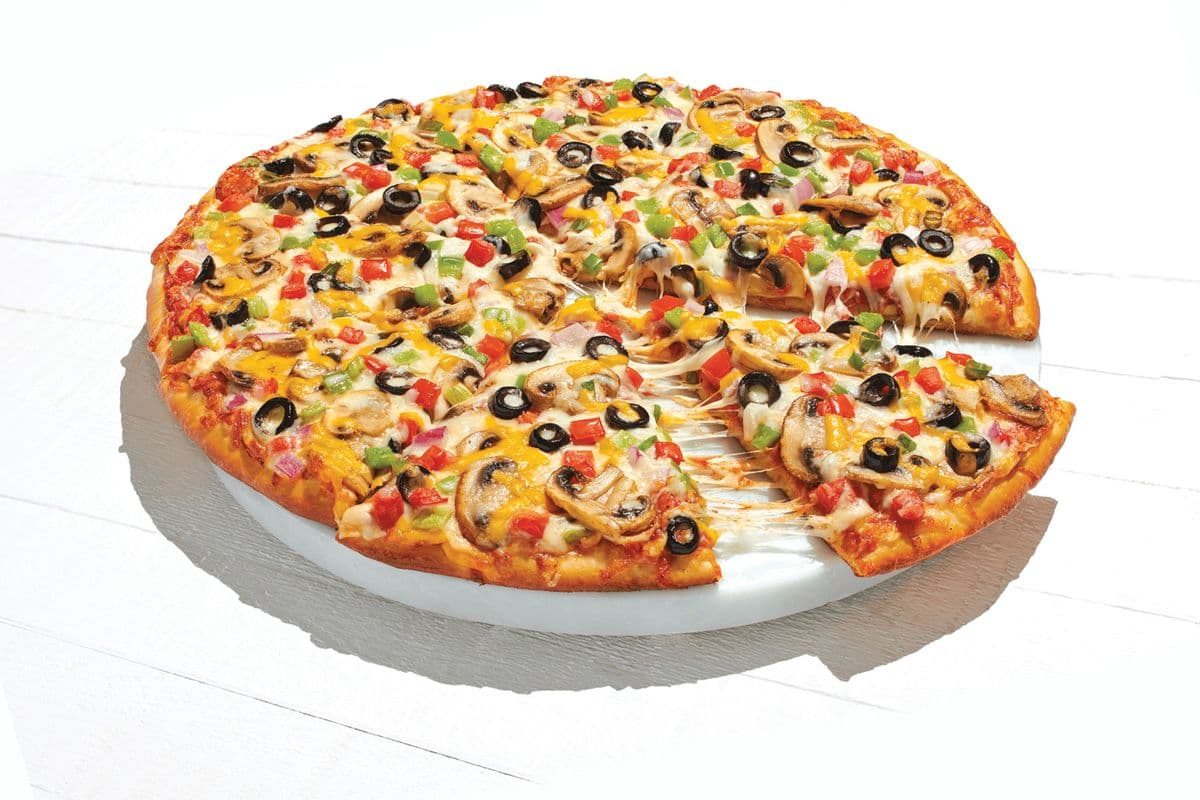 Take 'N' Bake Garden Veggie Pizza