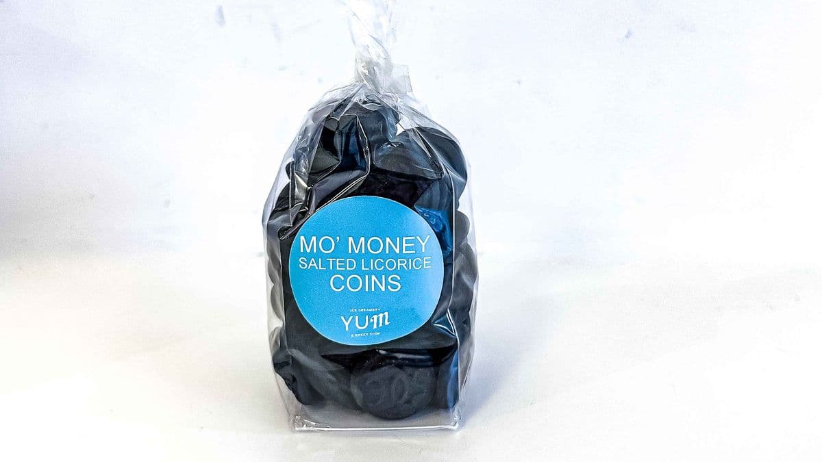 Mo' Money Salted Licorice Coins