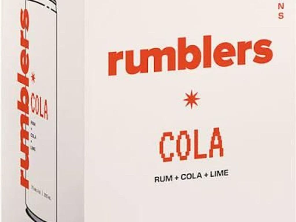 RUMBLERS - Rum Cola, 4 x 355ml