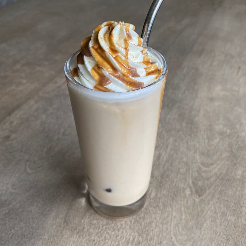 Iced Black Honey Kinako Latte