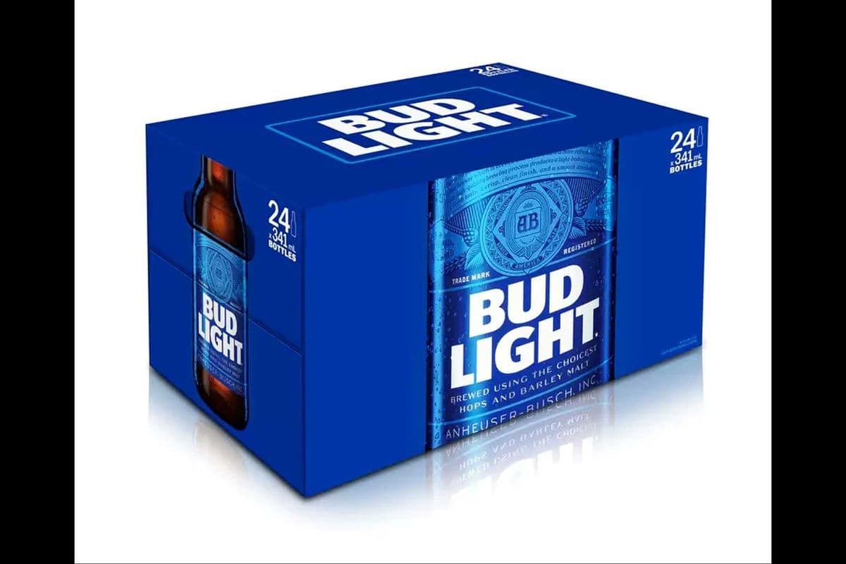 BUD LIGHT (24 x 341 ML BOTTLE) (24 x 341ML)