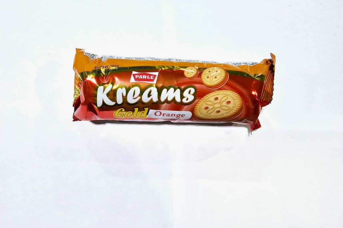 Parle Kream Gold orange cookie (66.7g)
