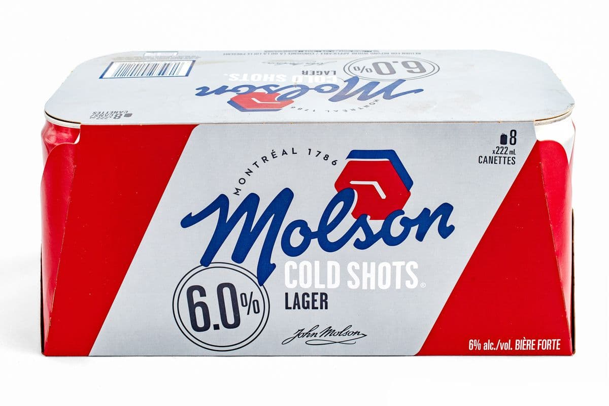 Molson Cold Shots (8 x 222 ml)