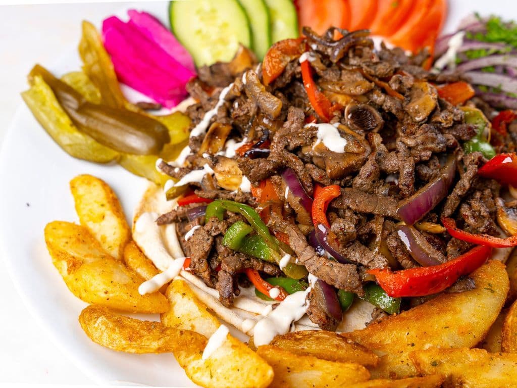 Assiette shawarma