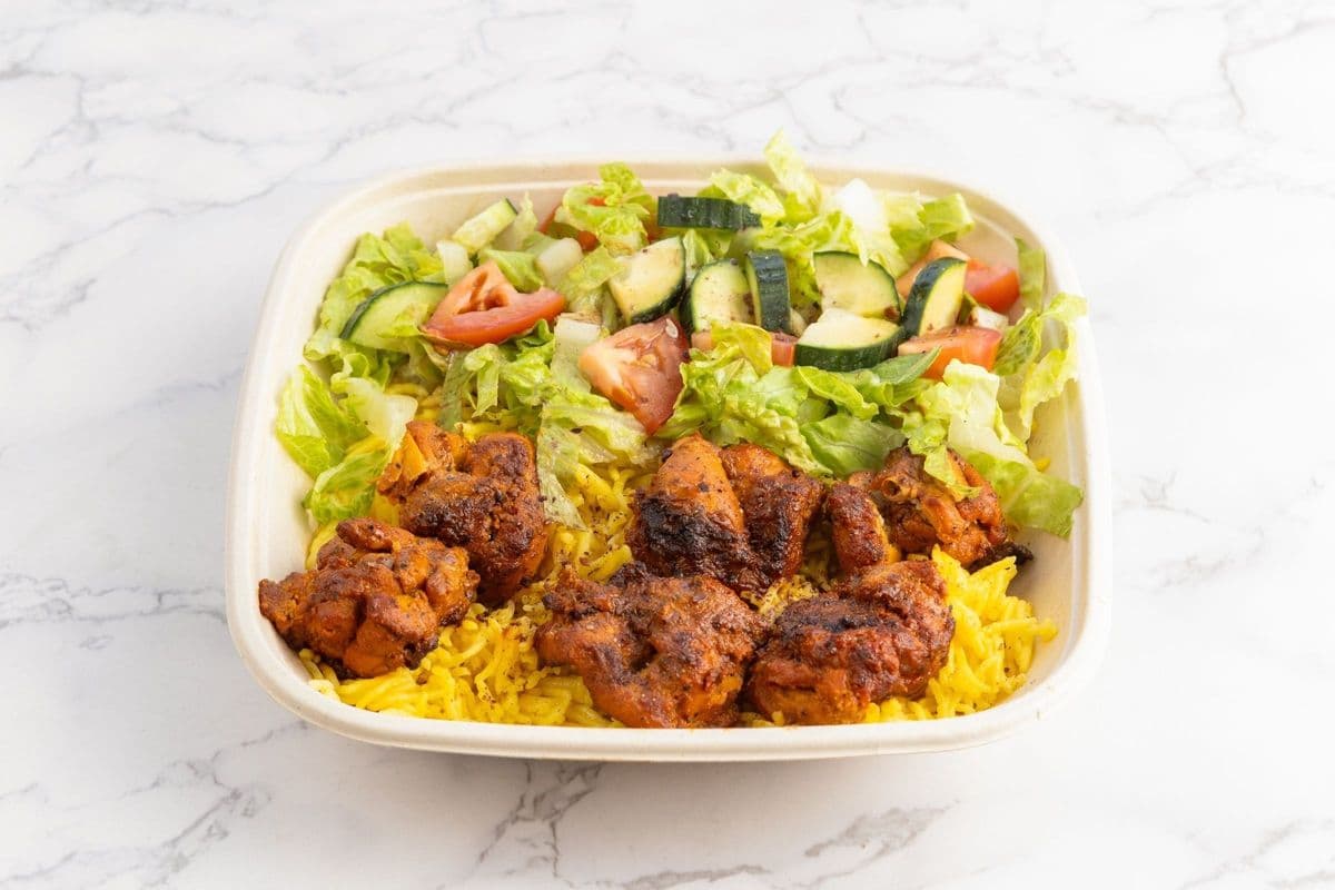 Shish Taouk Kabob Platter