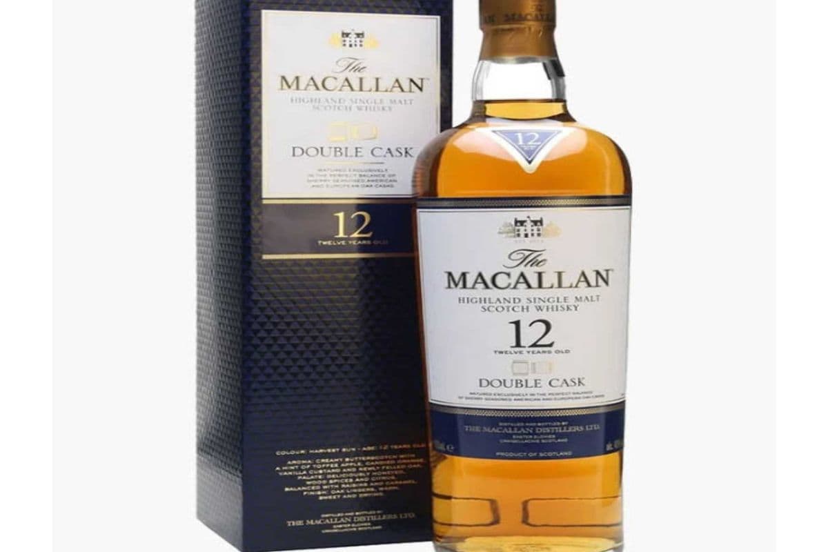 THE MACALLAN 12 YR OLD DOUBLE CASK 750ML (1 x 750 ML )