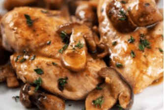 Mushrooms with Chicken
