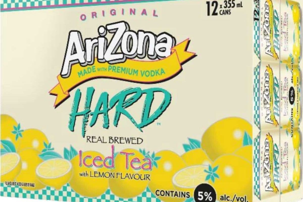 ARIZONA HARD LEMON ICED TEA (12 PACK) (12 x 355ML CAN)