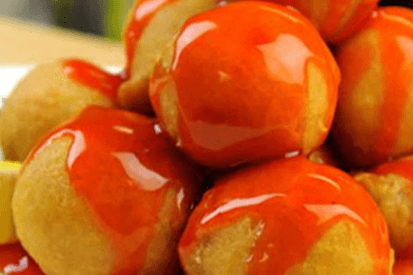 Sweet-and-Sour Chicken Ball 甜酸鸡球(分汁)