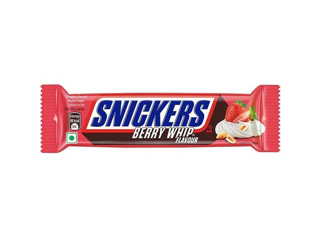Snickers Berry Whip India Peanut Chocolate Bar