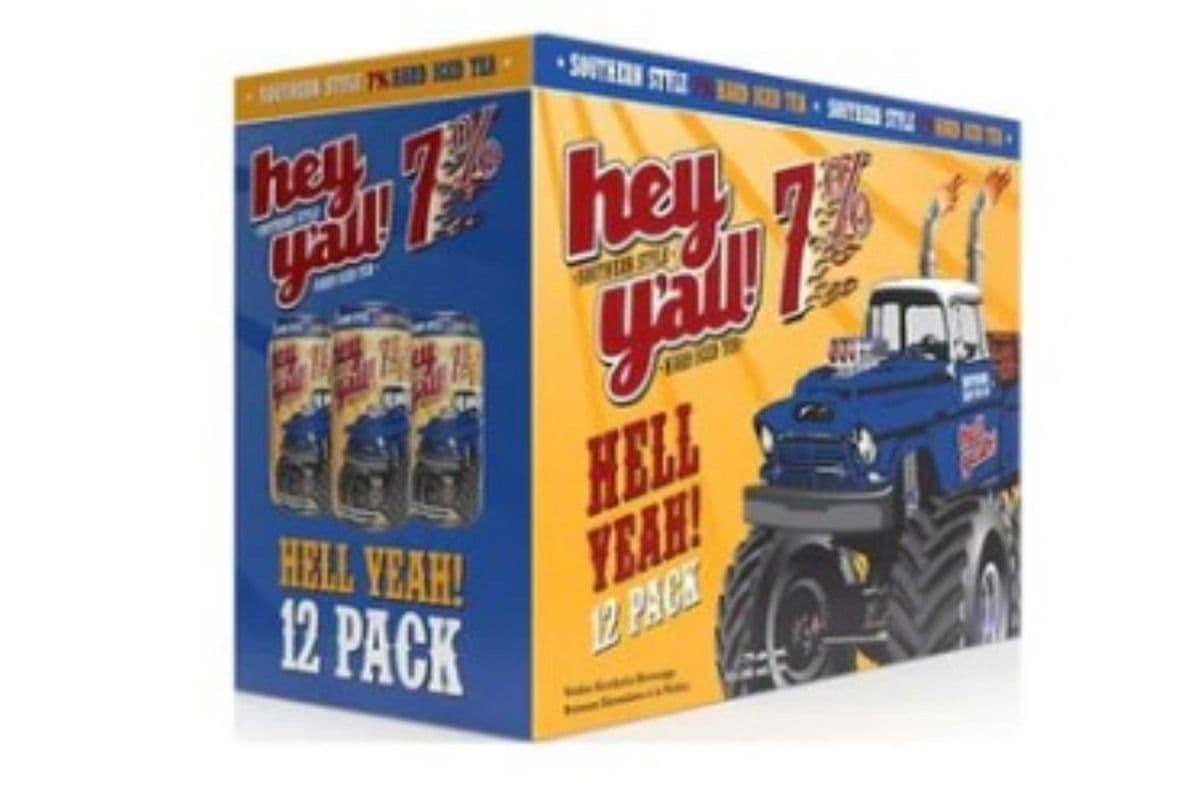 Hey Yall 7% - 12 cans (12 x 355ml)
