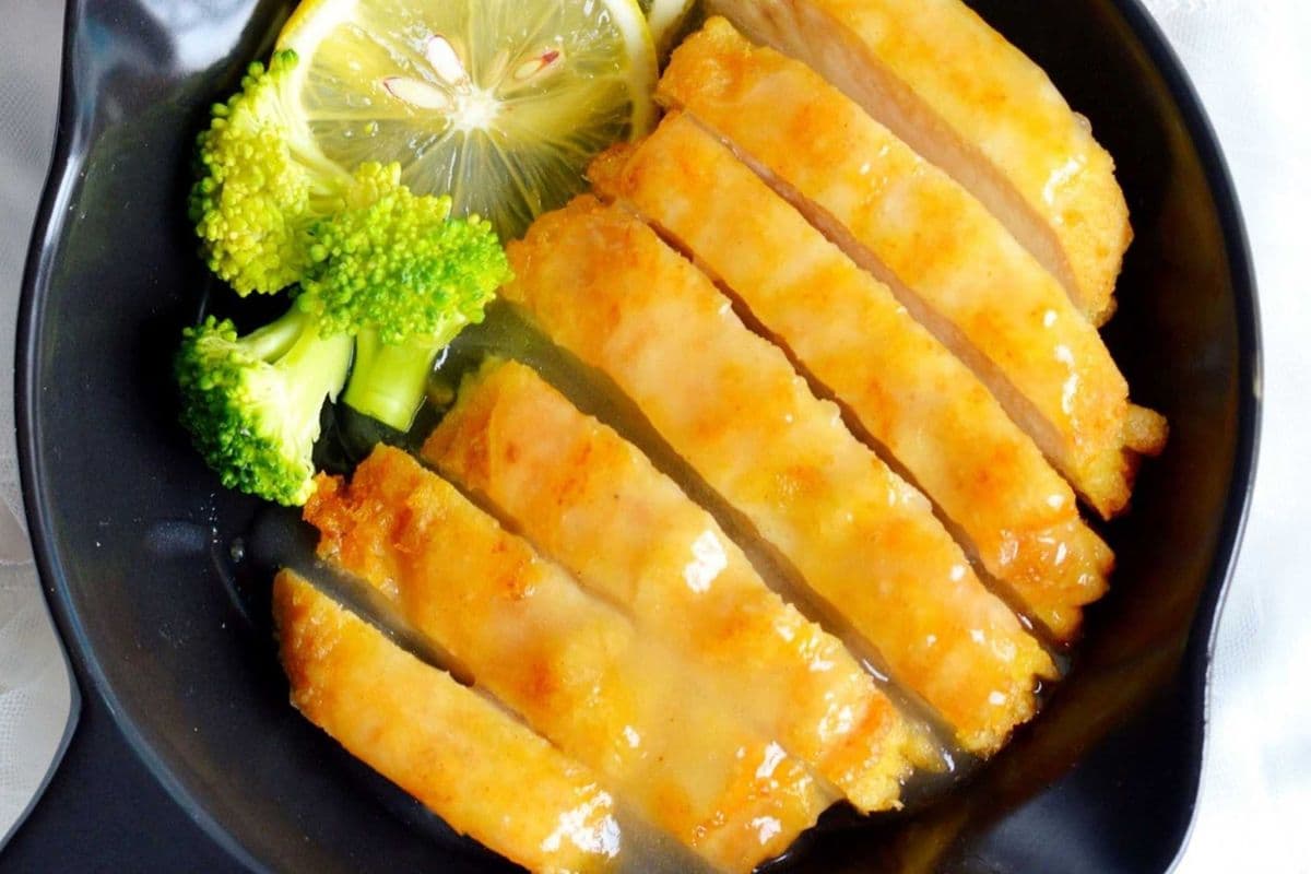 24. Lemon Chicken 柠檬鸡