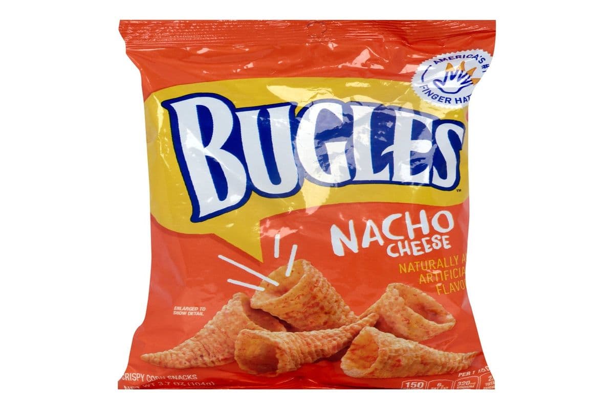 Bugles Nacho Cheese Corn Snacks
