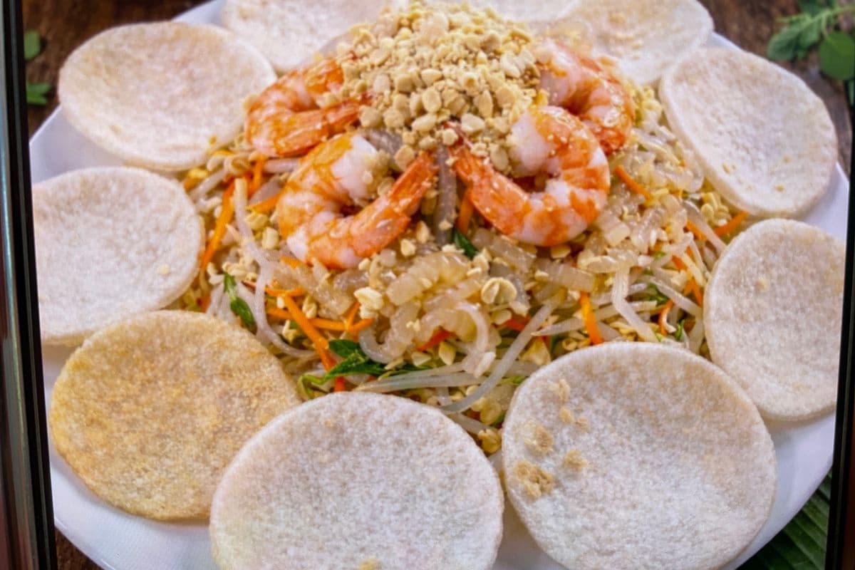 G1. Jellyfish Salad with Shrimp and Pork - Gỏi Sứa Tôm Thịt