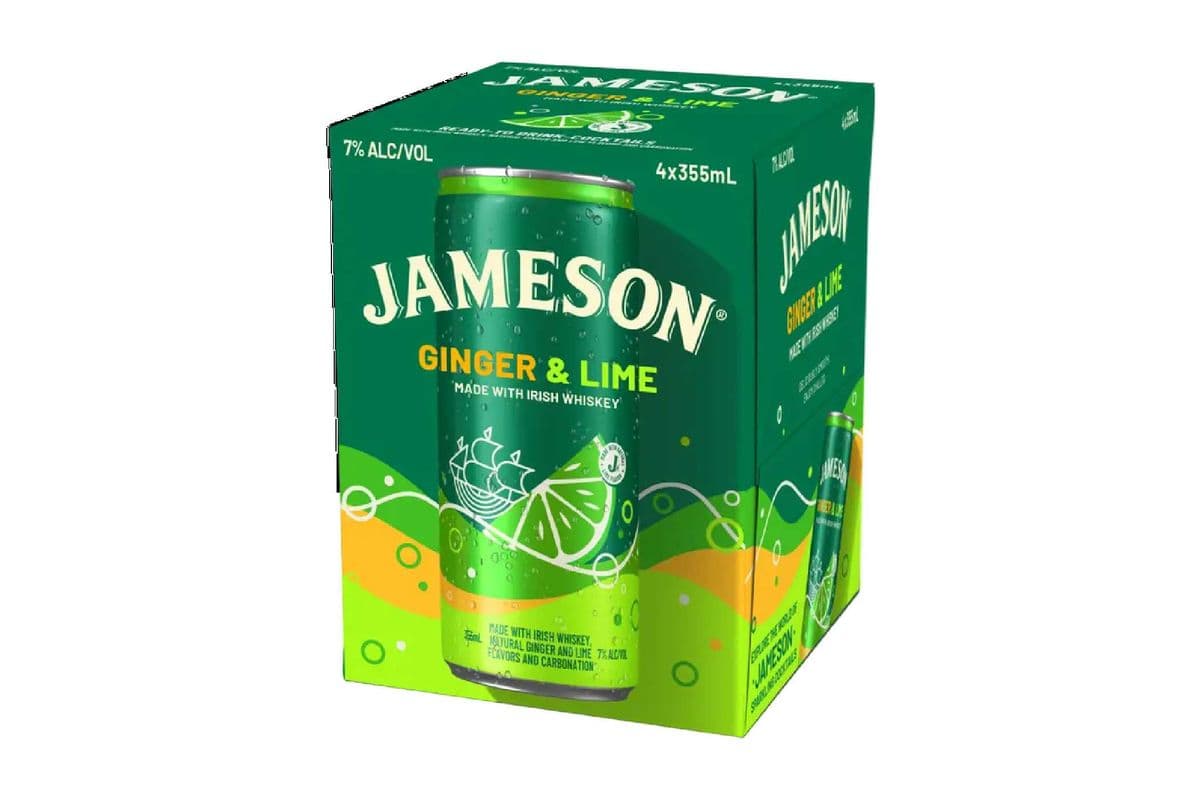 Jameson Ginger & Lime-4PK (4 x 355ml)