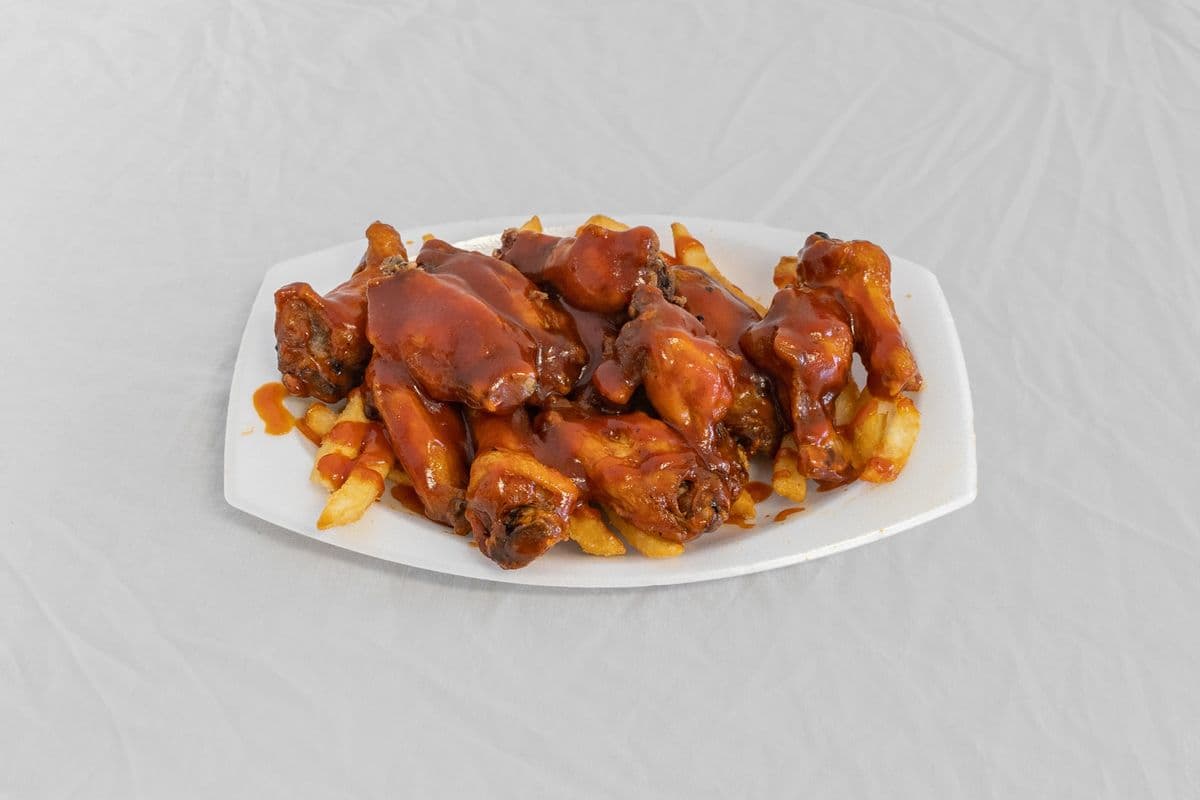 Soixante ailes de poulet regulieres