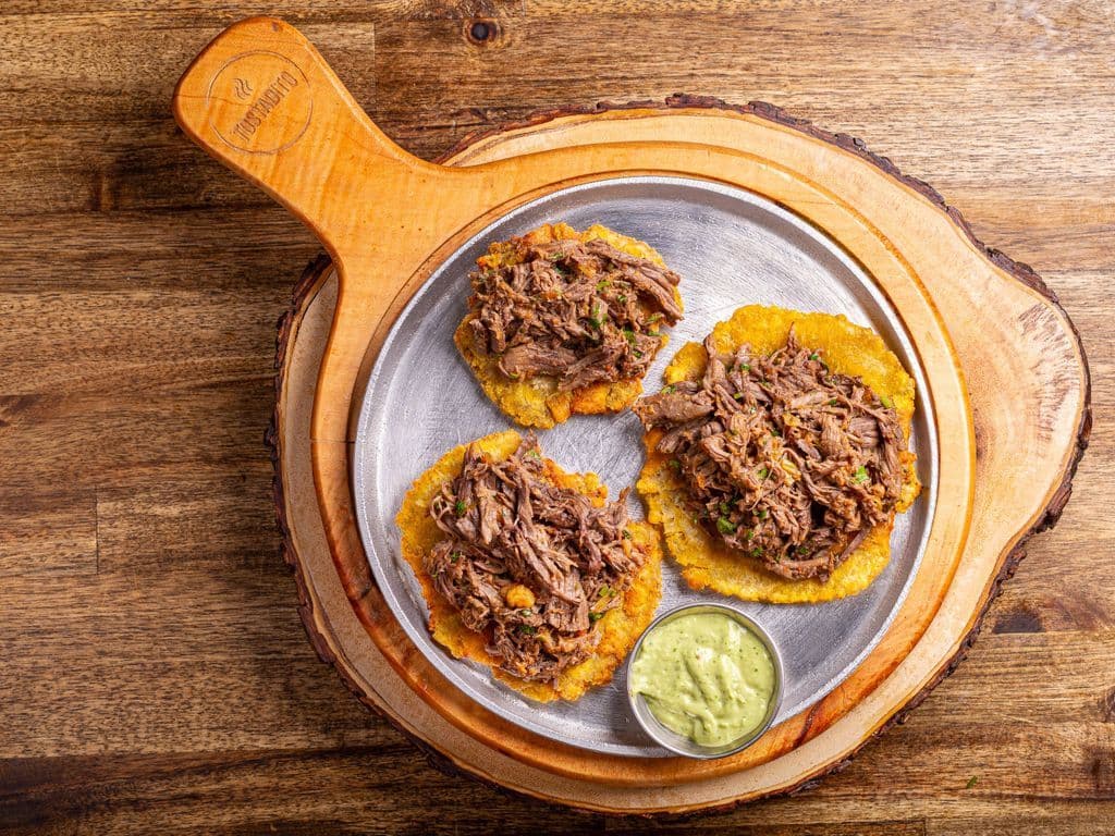 Patacón bœuf / Patacón carne