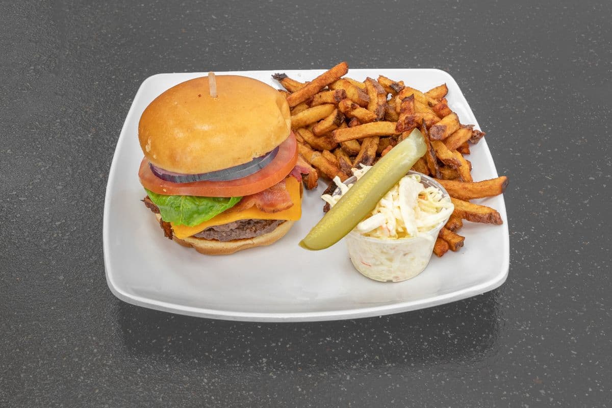 Canadian Burger Platter Combo 6