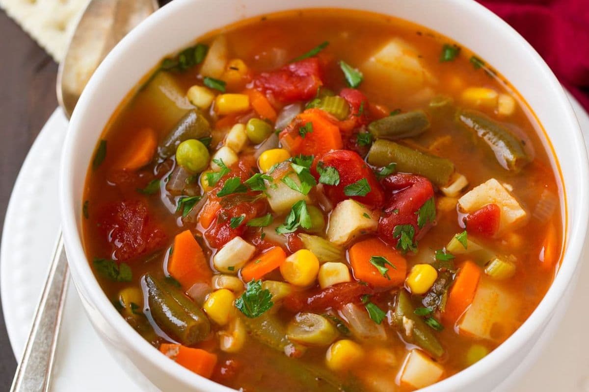 Soup with Vegetables