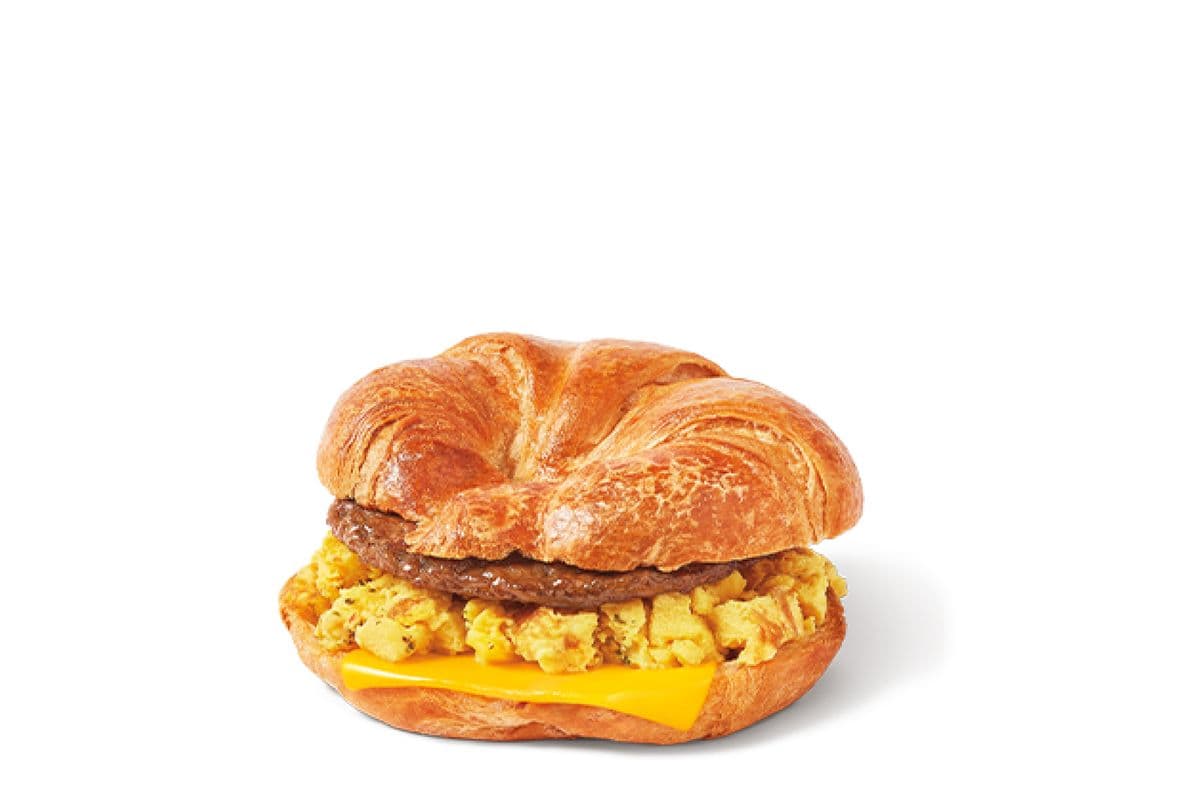 Scrambled Egg Loaded Croissant