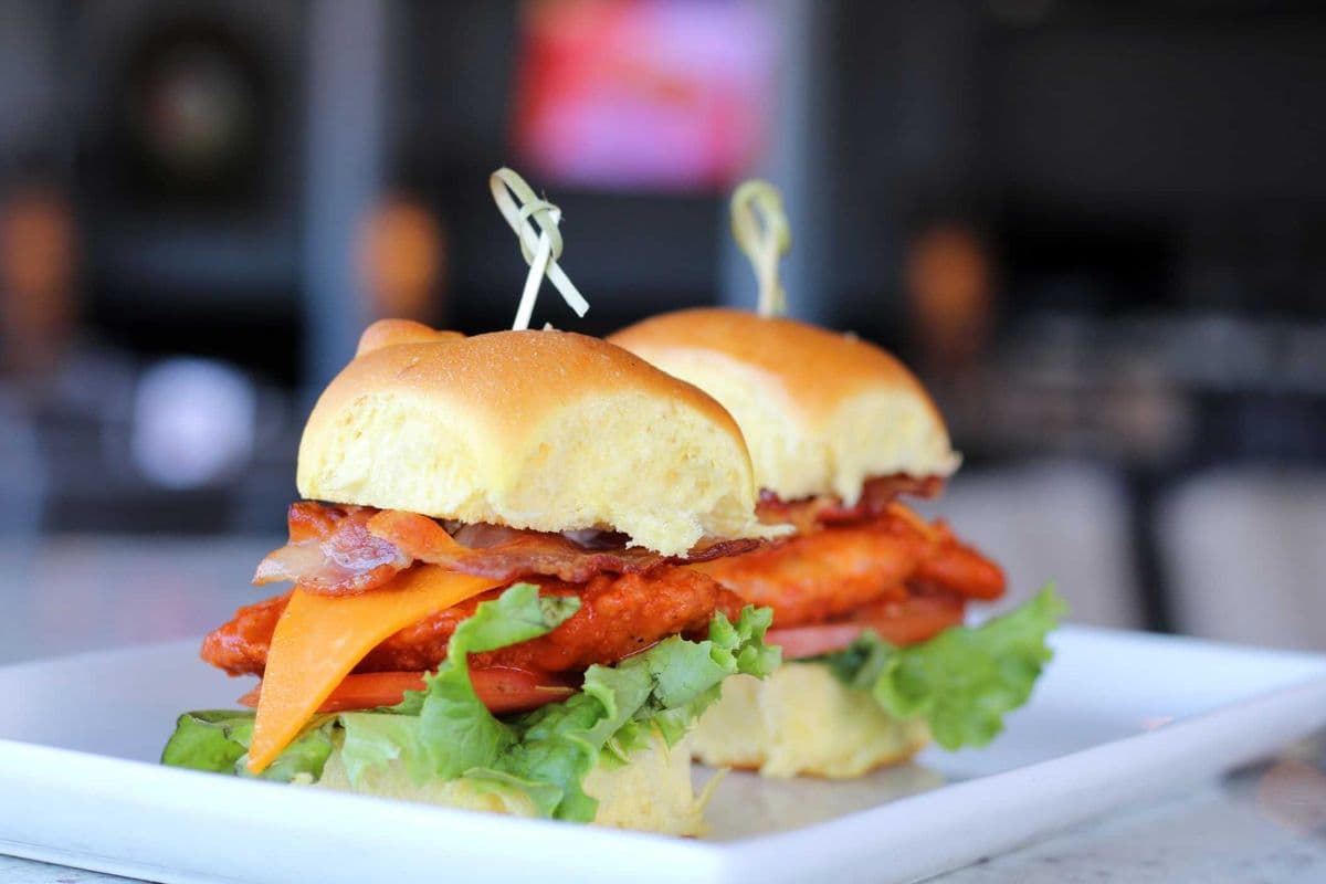 Buffalo Chicken Sliders (2)