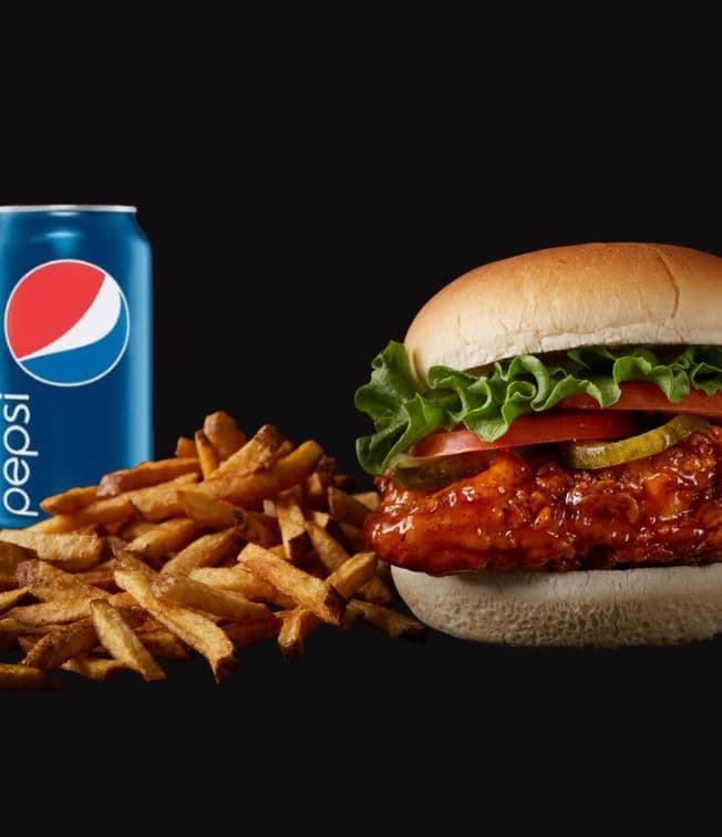 HOT N' HONEY CHICKEN COMBO CALS 1070 - 1550