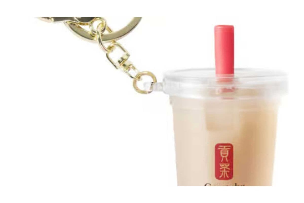 Gong Cha Bubble Tea Keychain