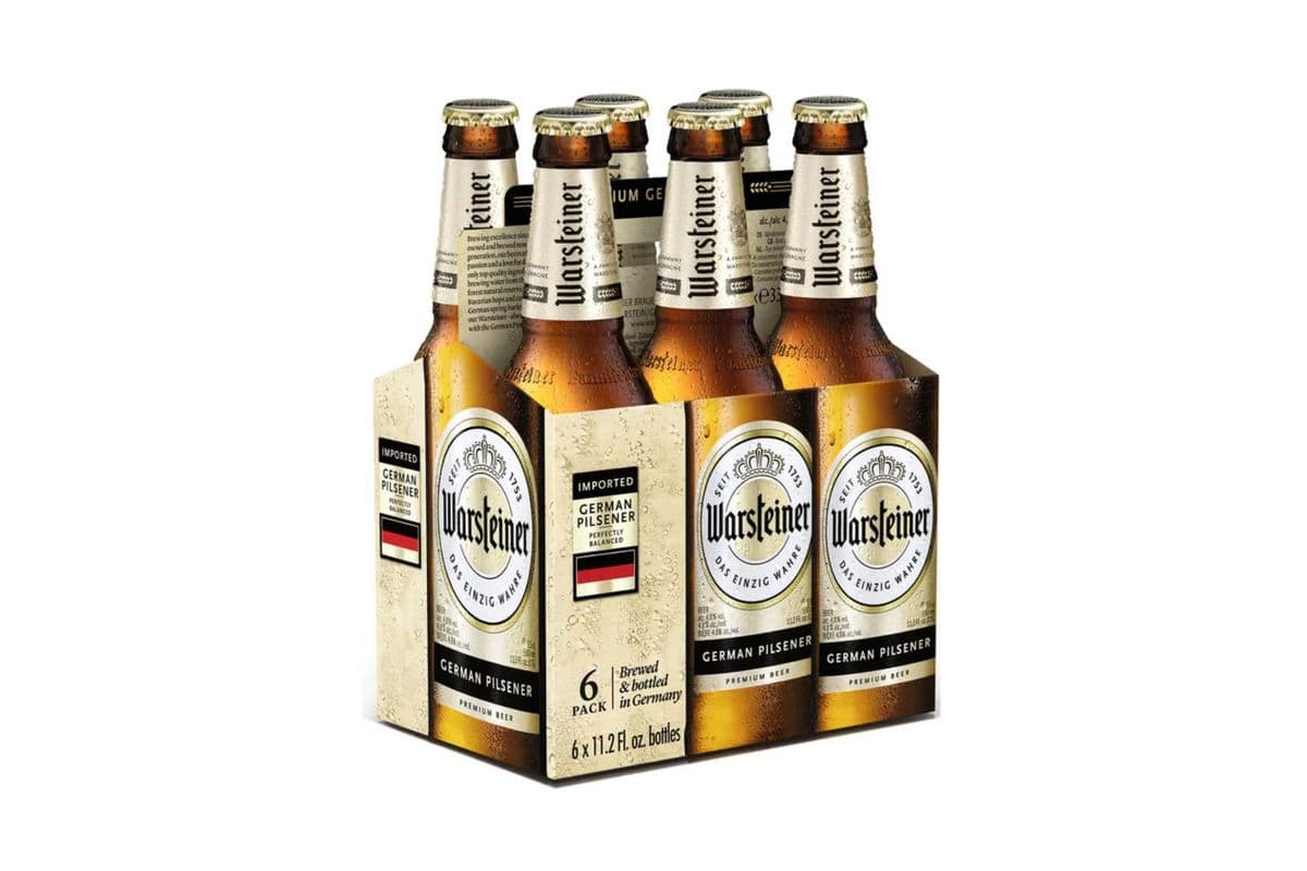 Warsteiner German Pilsener (6 Btls) (1 x 6x330ML)