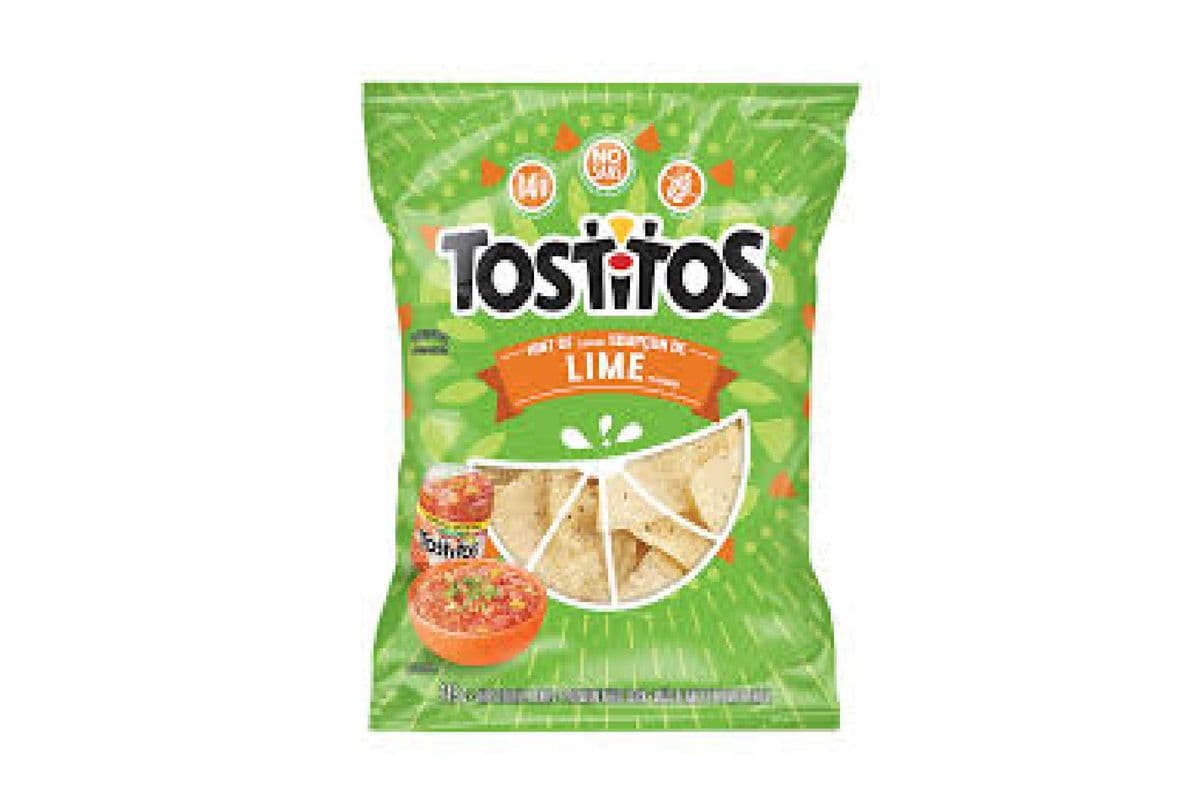 Tostitos Hint Of Lime Tortilla Chips (275 g)