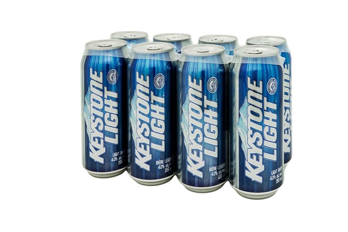 752948. Keystone Light 8 pack cans (1 x 8pc)