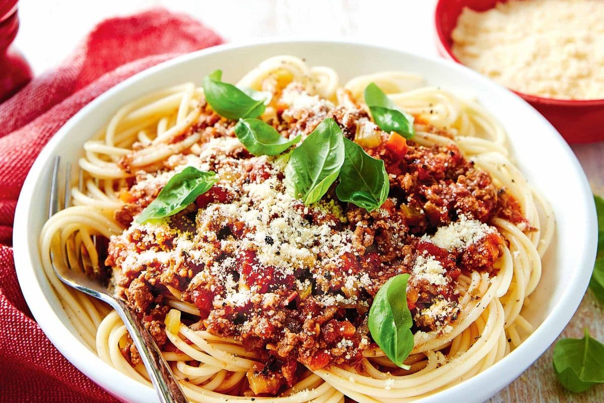 Spaghetti Bolognese Baked with Cheese 芝士焗肉醬意粉