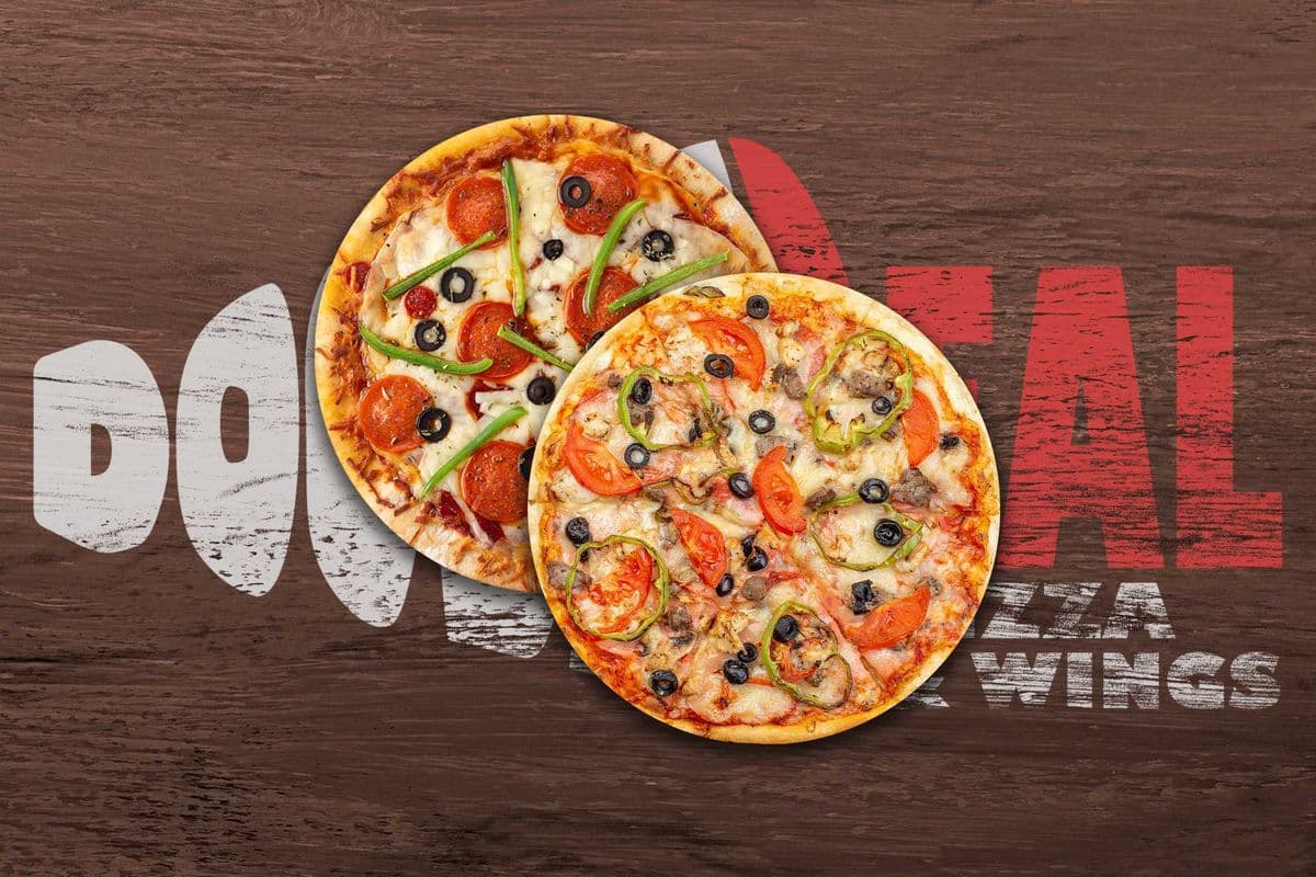 Buy 1 Get 1 Medium Pizza (12")