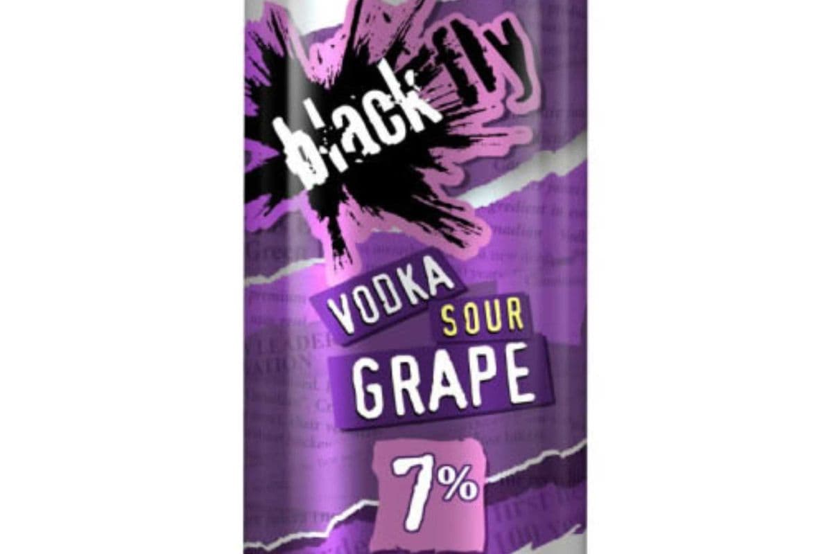 Black Fly Sour Grape (1 x 473 ml Can)