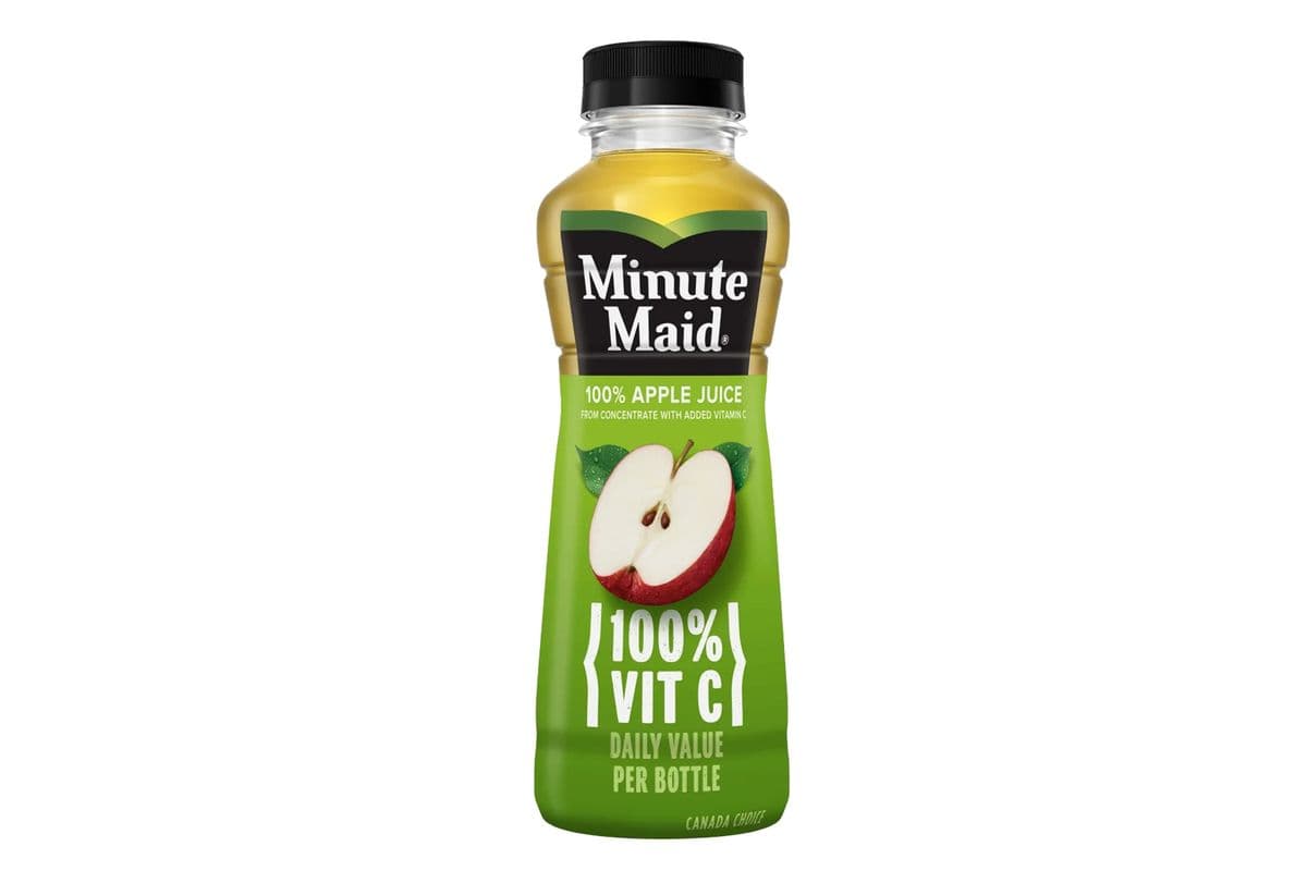 Minute Maid Apple Juice (355 ml Bottle)