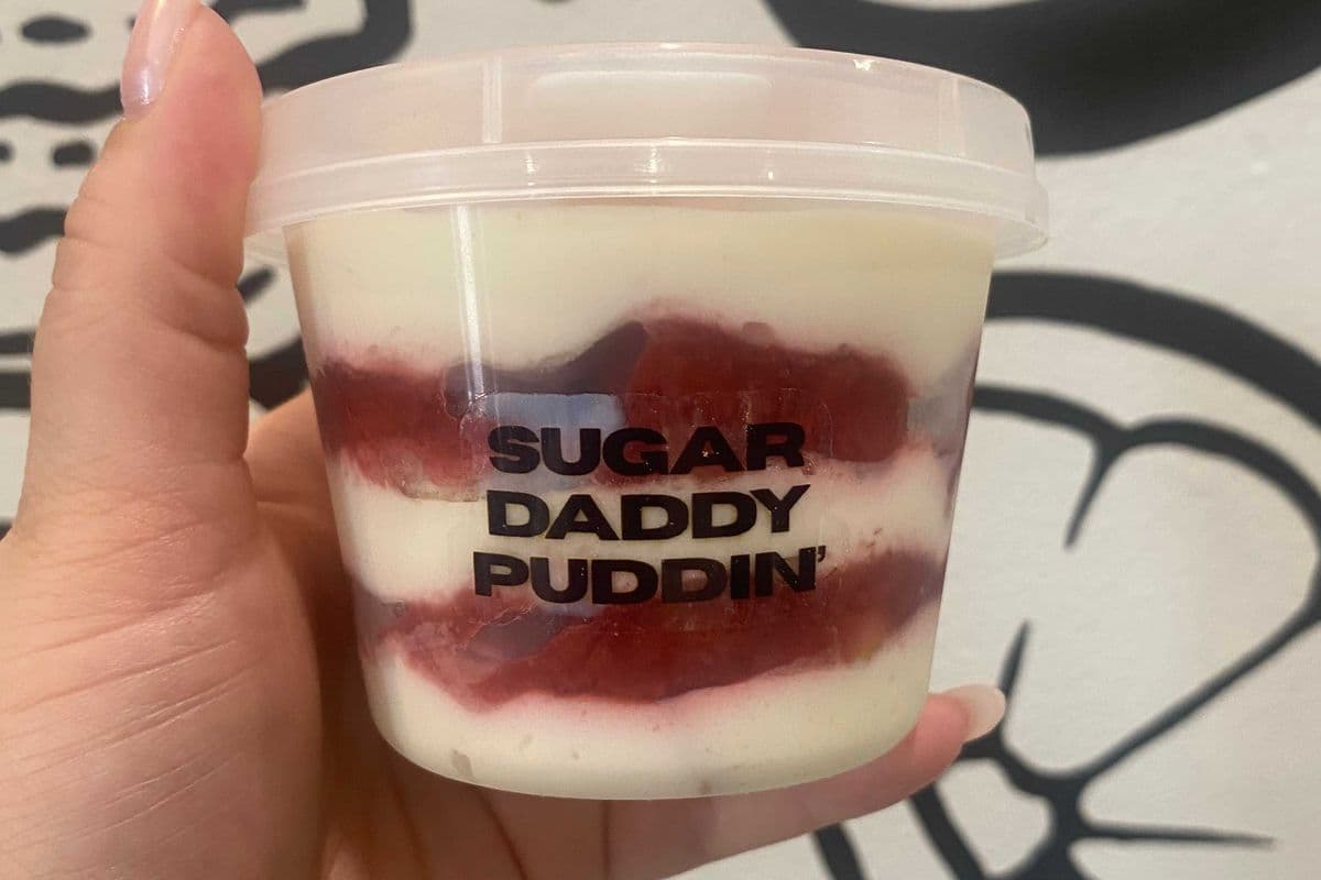 Sugar Daddy Puddin'- Strawberry Shortcake (Daddy Cup Size) (7.5 oz)