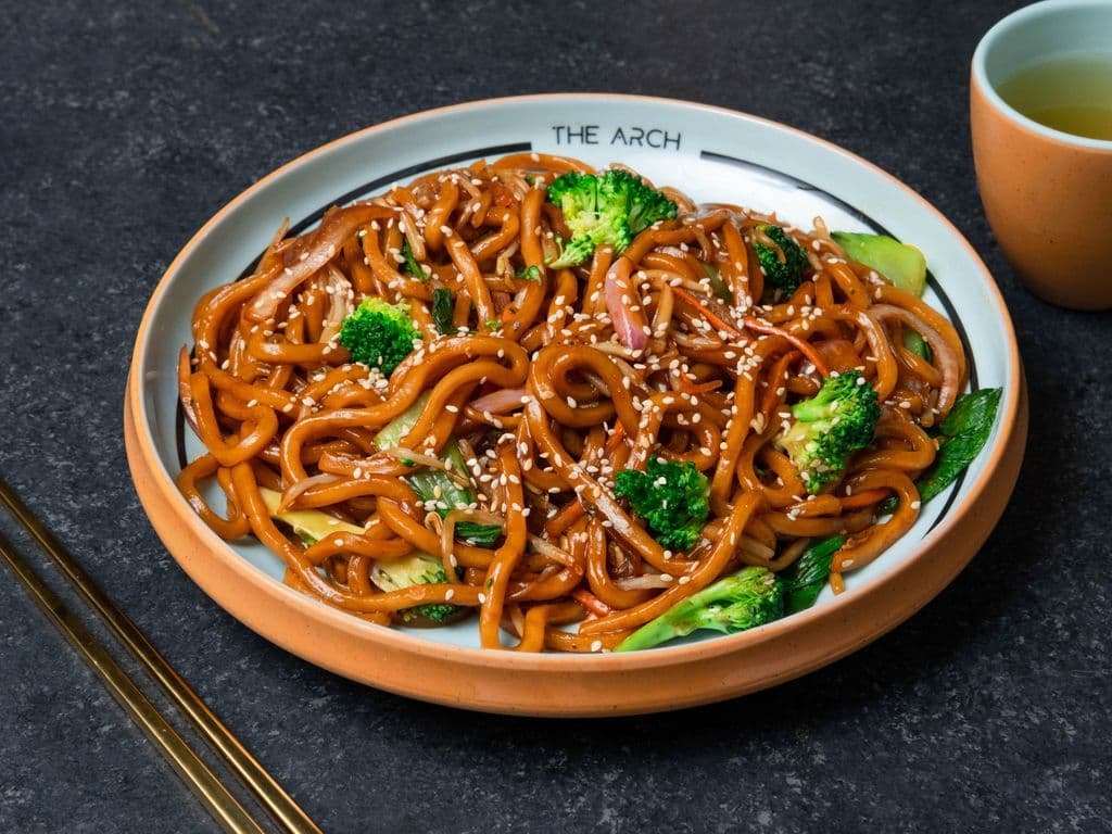 309. 素菜炒乌冬 Veg Fried Udon