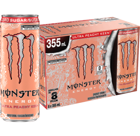 Monster Ultra Peachy Keen (8 Pack)