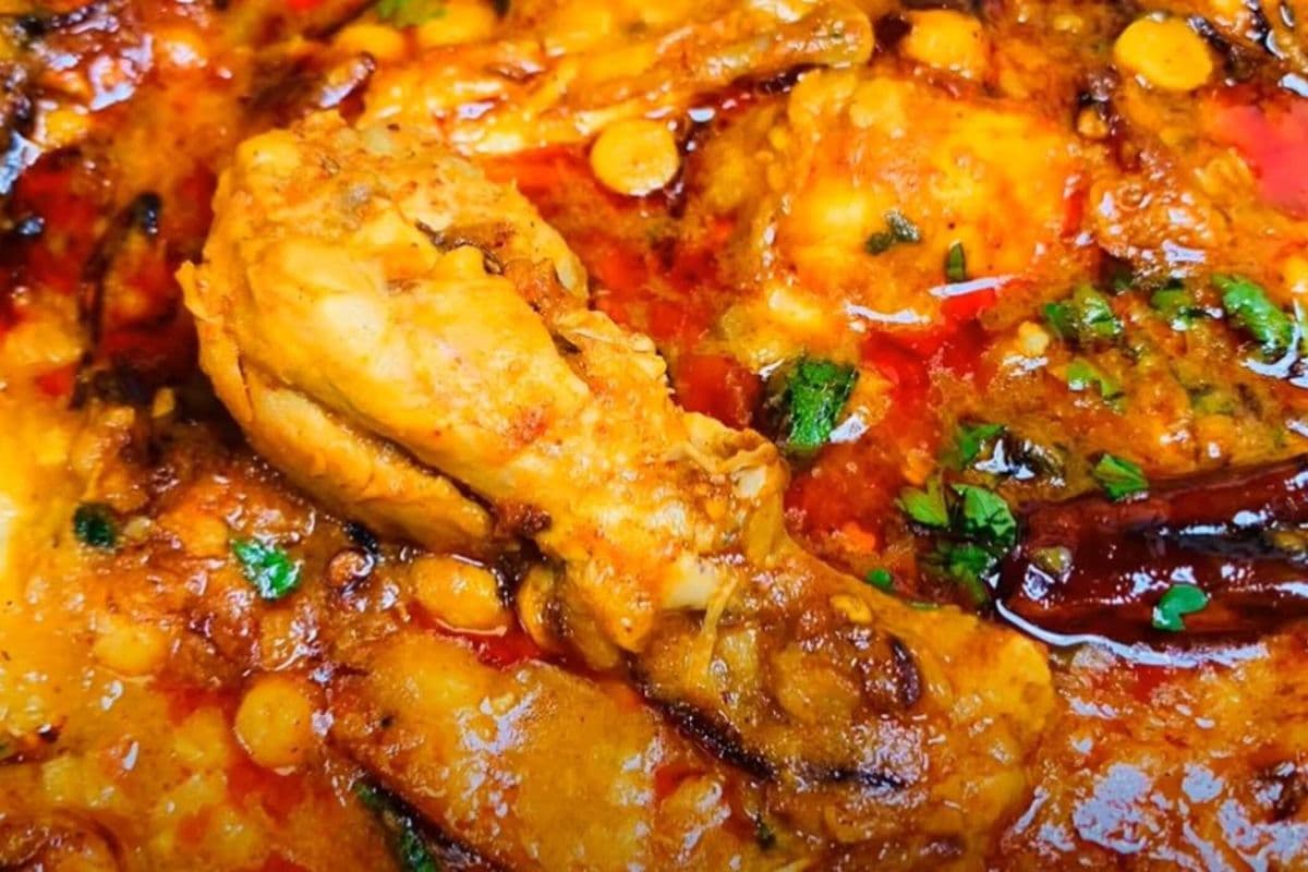 Daal chicken