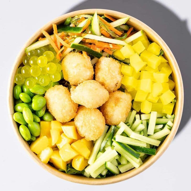 POKÉ PÉTONCLES POP CORN / POP CORN SCALLOP POKE
