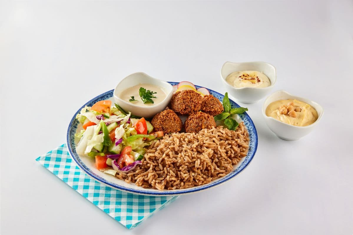 Falafel Plate (5 pcs)